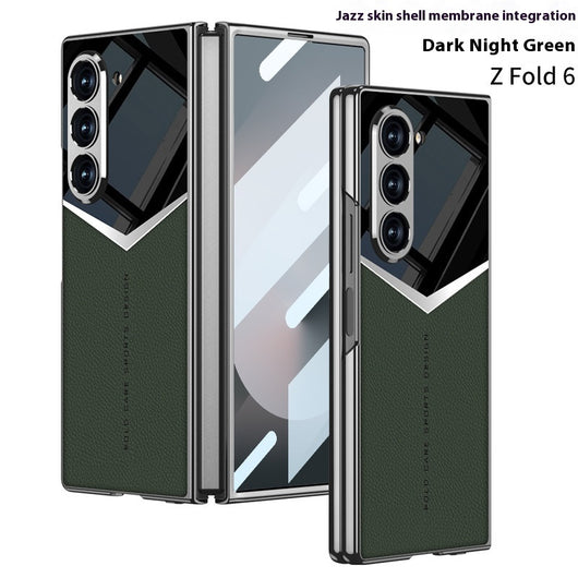 Funda de Cuero para Teléfono con Protección Antigolpes y Película Integrada - Image 8