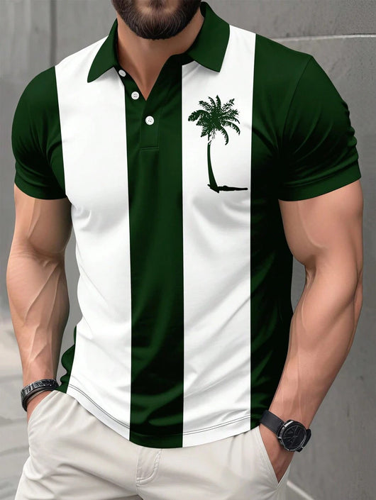 Playera Tipo Polo Cuello Solapa Estilo Urbano Primavera-Verano - Image 7