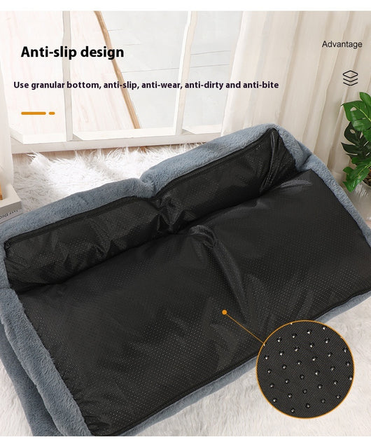 Nido Cálido Universal para Mascotas - Sofá Cama de Peluche para Conejos - Image 14