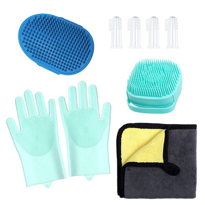 Guantes de Baño para Mascotas - Set Completo de Aseo Canino - Image 10