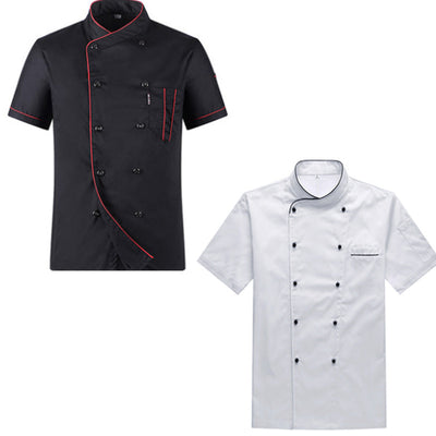 Uniforme de Chef Pastelero Manga Corta Profesional - Image 5