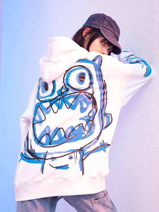 Chamarra Hoodie Suelta para Parejas Primavera Otoño Casual - Image 10