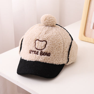 Gorra de Visera Acolchada para Niñas con Costuras Decorativas - Image 3