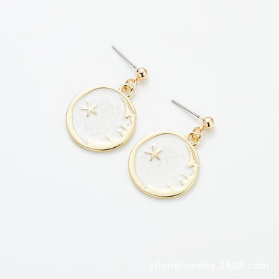 Aretes Diseñador con Motivo de Ojos - Estilo Moderno y Cautivador - Image 2