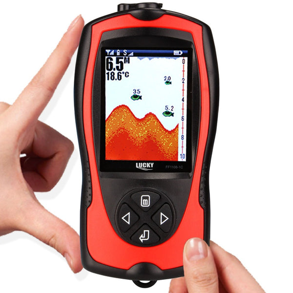 Buscador de Peces con Pantalla a Color HD y Sonar Inalámbrico