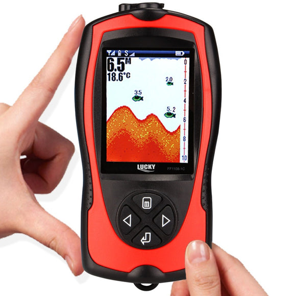 Buscador de Peces con Pantalla a Color HD y Sonar Inalámbrico