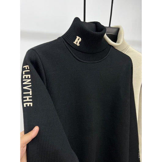 Polera Térmica Slim Fit Forrada en Fleece para Hombre - Image 4