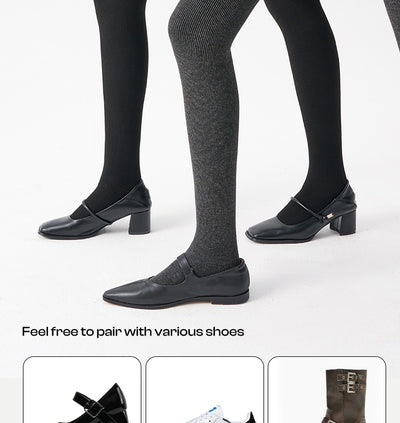 Calcetines Térmicos Gruesos Compresivos para Mujer - Seda Cálida y Ajuste Esbeltecedor - Image 26
