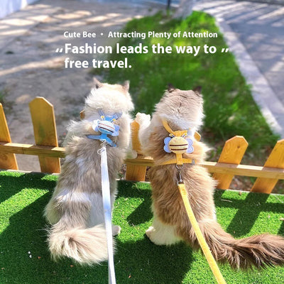 Juguete para Gato Cuerda Abeja Ajustable - Diseño Viral