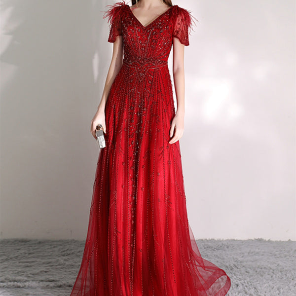 Vestido de Noche Elegante Premium para Mujer - Falda de Gala Sofisticada