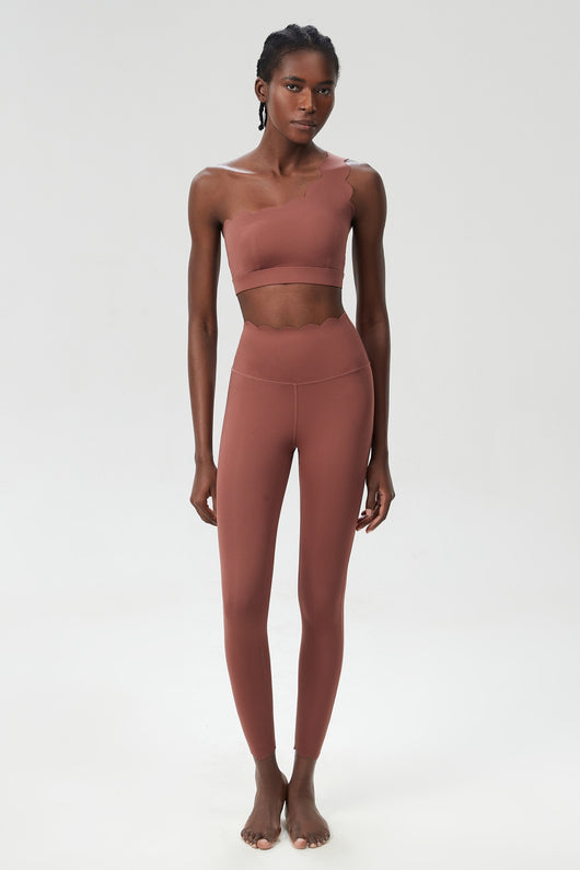Pantalones de Yoga Talla Grande Lycra Cuero Lechoso - Ajuste Perfecto y Cómodo - Image 18