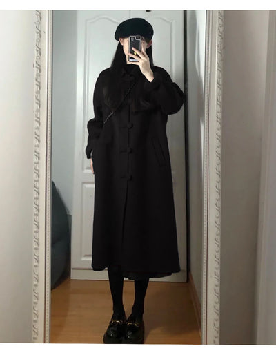Abrigo de Lana Estilo Hepburn Petite de Largo Medio - Image 13