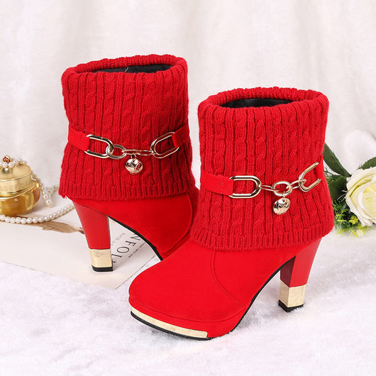 Botas de Lana Acolchada con Forro Térmico - Image 10