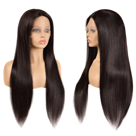 Peluca con Diadema de Cabello Humano Natural - Image 10