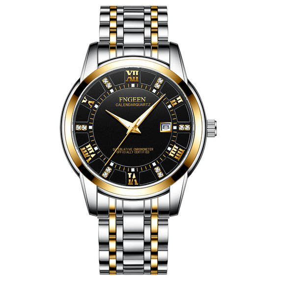 Reloj de Cuarzo Elegante Impermeable Ultrafino para Hombre