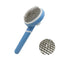 Blue Coarse Needle Comb for Pets Color Box