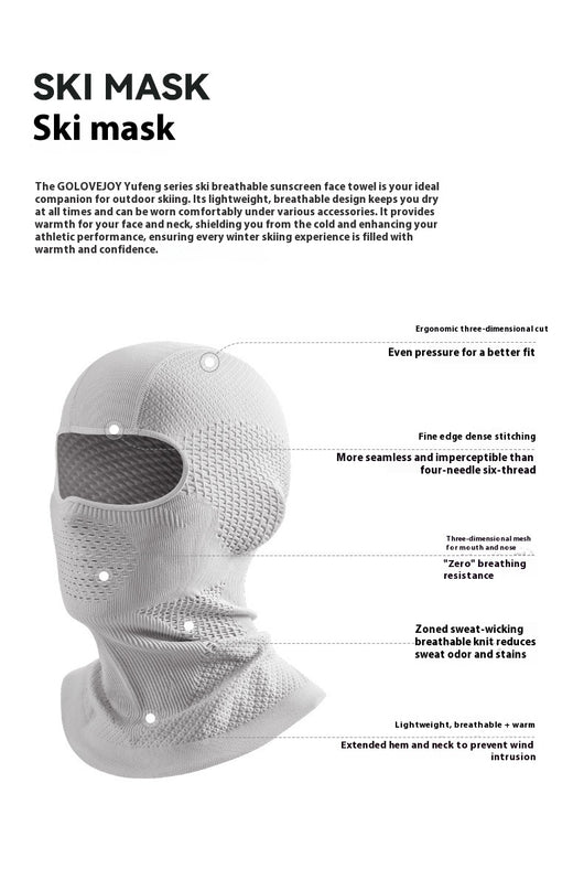 Protector Facial Térmico Antivaho para Ciclismo y Deportes de Invierno - Image 13