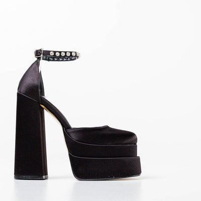 Tacones Plataforma 14cm con Brillantes Cristal - Image 69