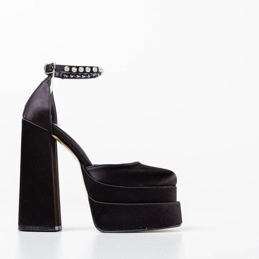 Tacones Plataforma 14cm con Brillantes Cristal - Image 69
