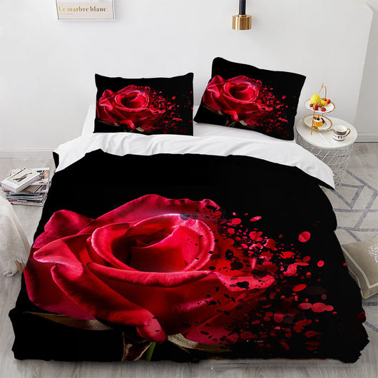 Colección de Tres Piezas Home Rose con Impresión 3D Digital - Image 19