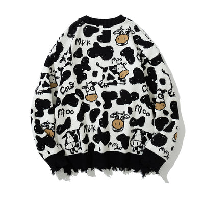 Suéter Harajuku con Estampado de Lunares para Mujer - Image 8