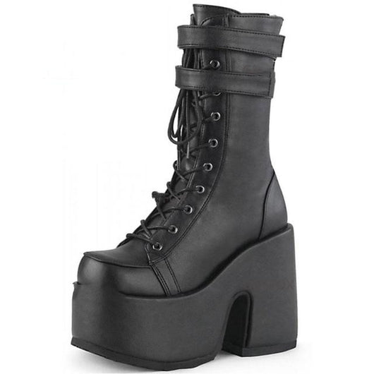 Botas Platform Gothic de Talla Grande para Mujer - Estilo Alternativo - Image 8