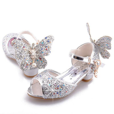Zapatos de Danza Infantiles con Moño - Suela Blanda y Tacón Bajo - Image 10