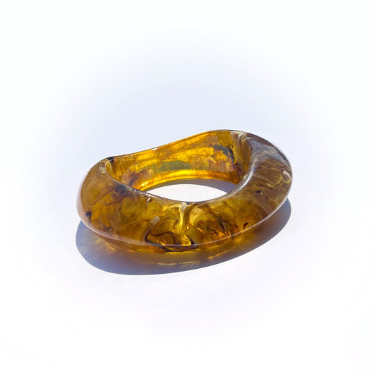 Pulsera de Resina con Diseño Floral Exagerado e Irregular - Image 11