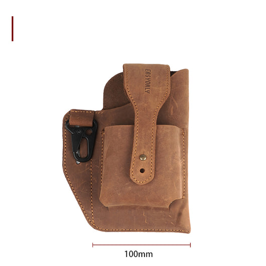 Bolsa Dual para Celular con Cinturón de Cuero - Porta Móvil de Trabajo - Image 6