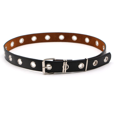 Cinturón Hueco Decorativo con Cadena de Anillos para Mujer - Image 8