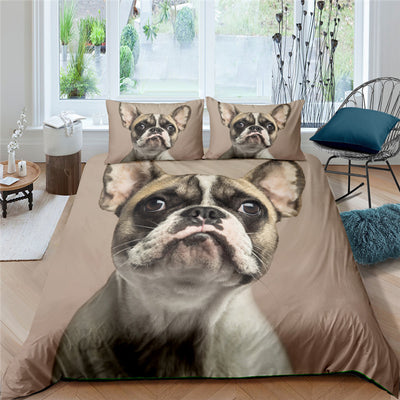 Juego de Cama Estampado 3D con Diseño de Pug - Image 8