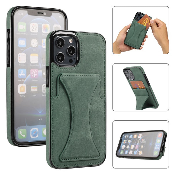 Funda de Cuero con Soporte y Cartera Integrada