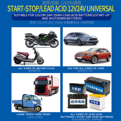 Cargador de Batería para Auto y Moto Inteligente - Image 4