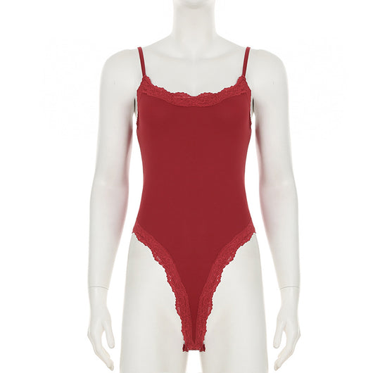 Jumpsuit Elegante con Encaje y Tirantes Ajustables para Mujer - Image 18