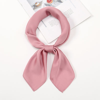 Pañuelo de Satén Liso Versátil y Elegante - Image 25