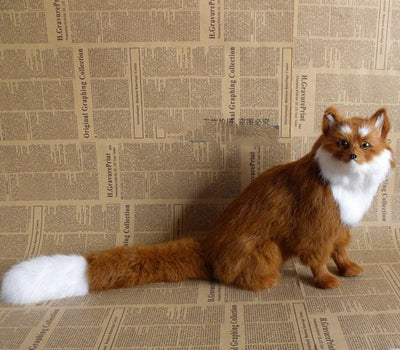 Peluche Zorro Amarillo Simulación de Animales