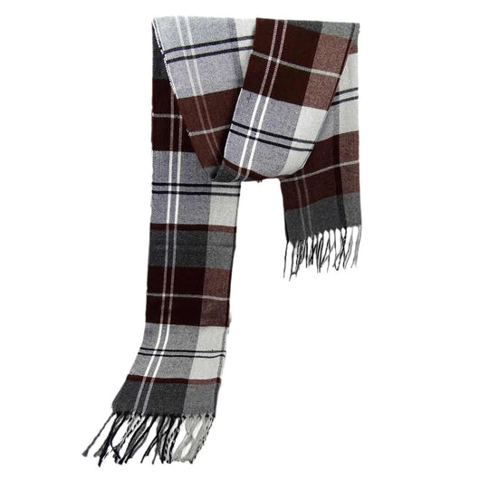 Bufanda Reversible a Cuadros para Hombre - Estilo Versátil - Image 32