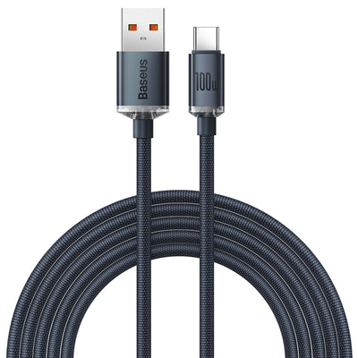 Cable USB-C de Carga Rápida Crystal Shine - Transferencia de Datos - Image 3