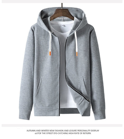 Sudadera Deportiva con Capucha Texturizada Waffle para Hombre - Image 17