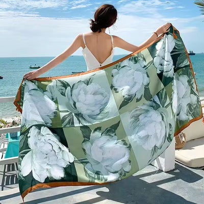 Toalla de Playa Étnica Reversible - Diseño Dual - Image 22