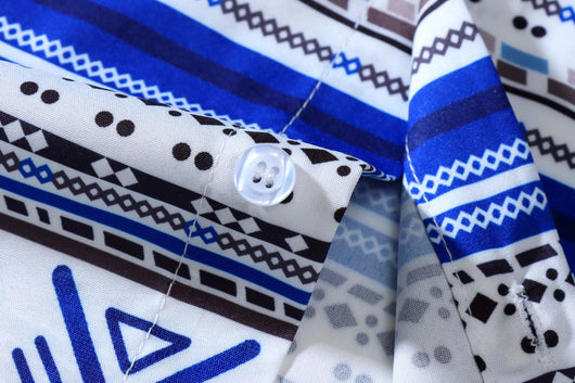 Camisa Suelta con Solapa de Manga Corta Unisex - Image 4