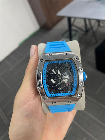 Reloj de Hombre Cilíndrico con Movimiento de Cuarzo Luminoso - Image 19