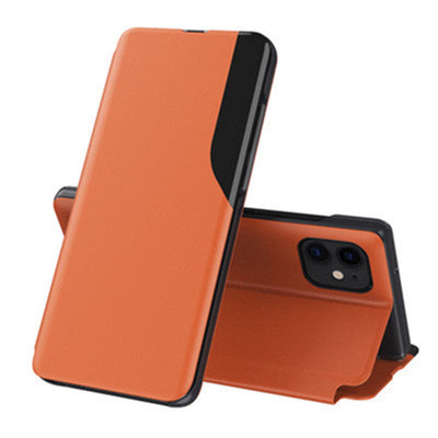 Funda Magnética con Soporte Lateral para Teléfono - Protección Premium en Cuero - Image 13