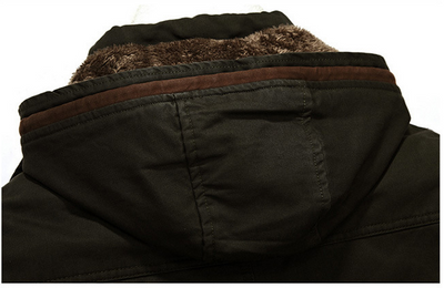 Chaqueta de Algodón Grueso para Hombre - Abrigo Cálido y Resistente - Image 12
