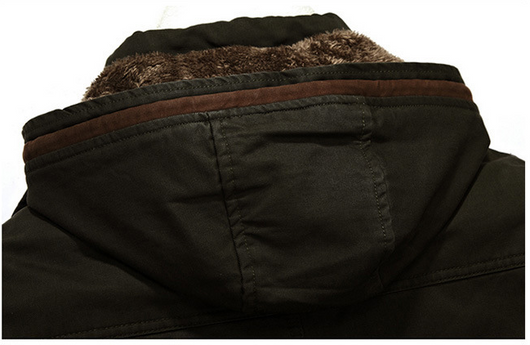 Chaqueta de Algodón Grueso para Hombre - Abrigo Cálido y Resistente - Image 12