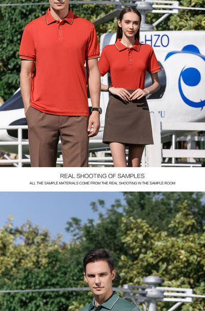 Camiseta Tipo Polo Ice Silk Unisex - Comodidad Fresca Todo el Día - Image 23