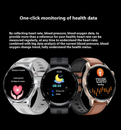 Reloj Inteligente Pantalla Grande HD con Monitoreo Cardíaco y Oxígeno en Sangre - Image 36