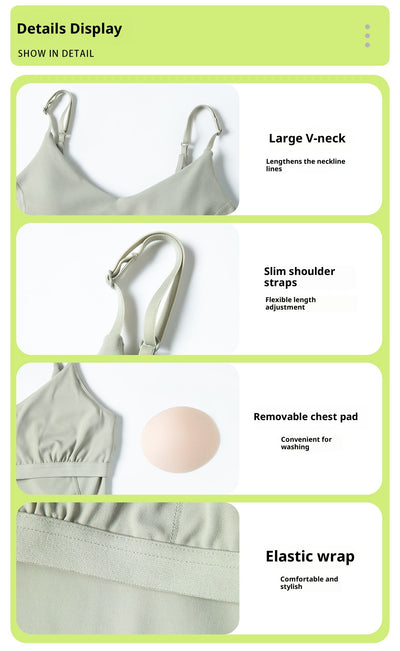 Top Deportivo Moldeador con Soporte Pectoral - Diseño Nude Yoga y Fitness - Image 12