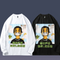 Camiseta Estampada de Manga Larga con Personaje Cartoon - Corte Holgado