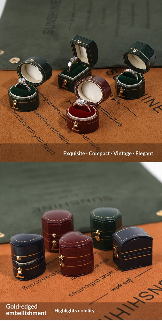 Caja Vintage Multiforma para Anillos - Diseño Europeo Elegante - Image 19